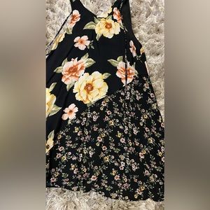 Mini floral dress
